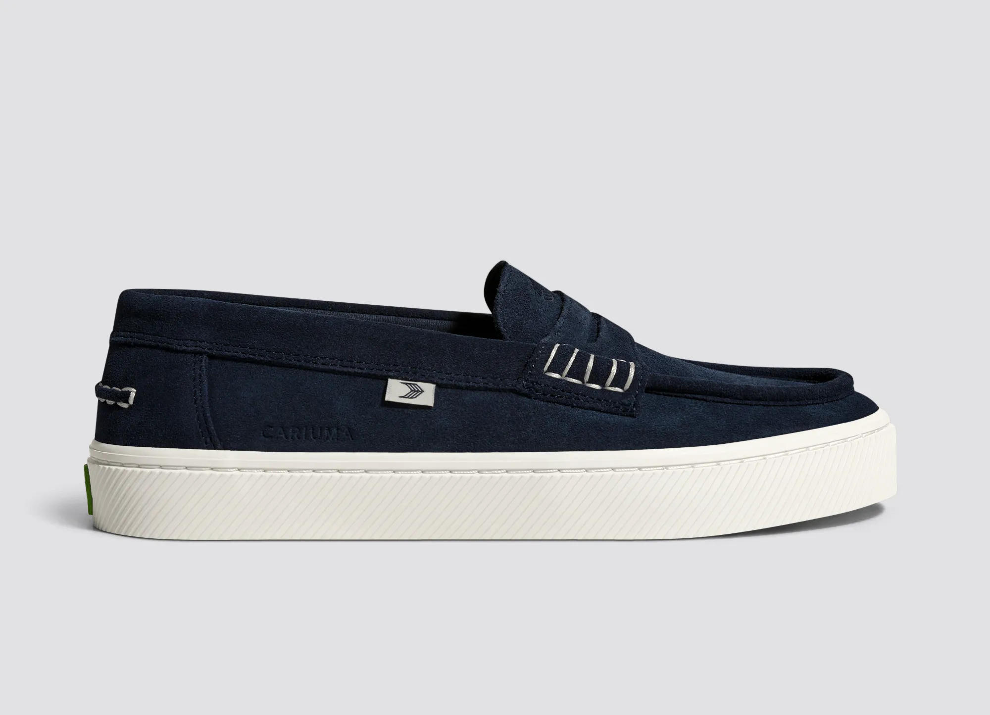 CAJU Loafer Suede Navy sold by Cariuma product image thumbnail 3
