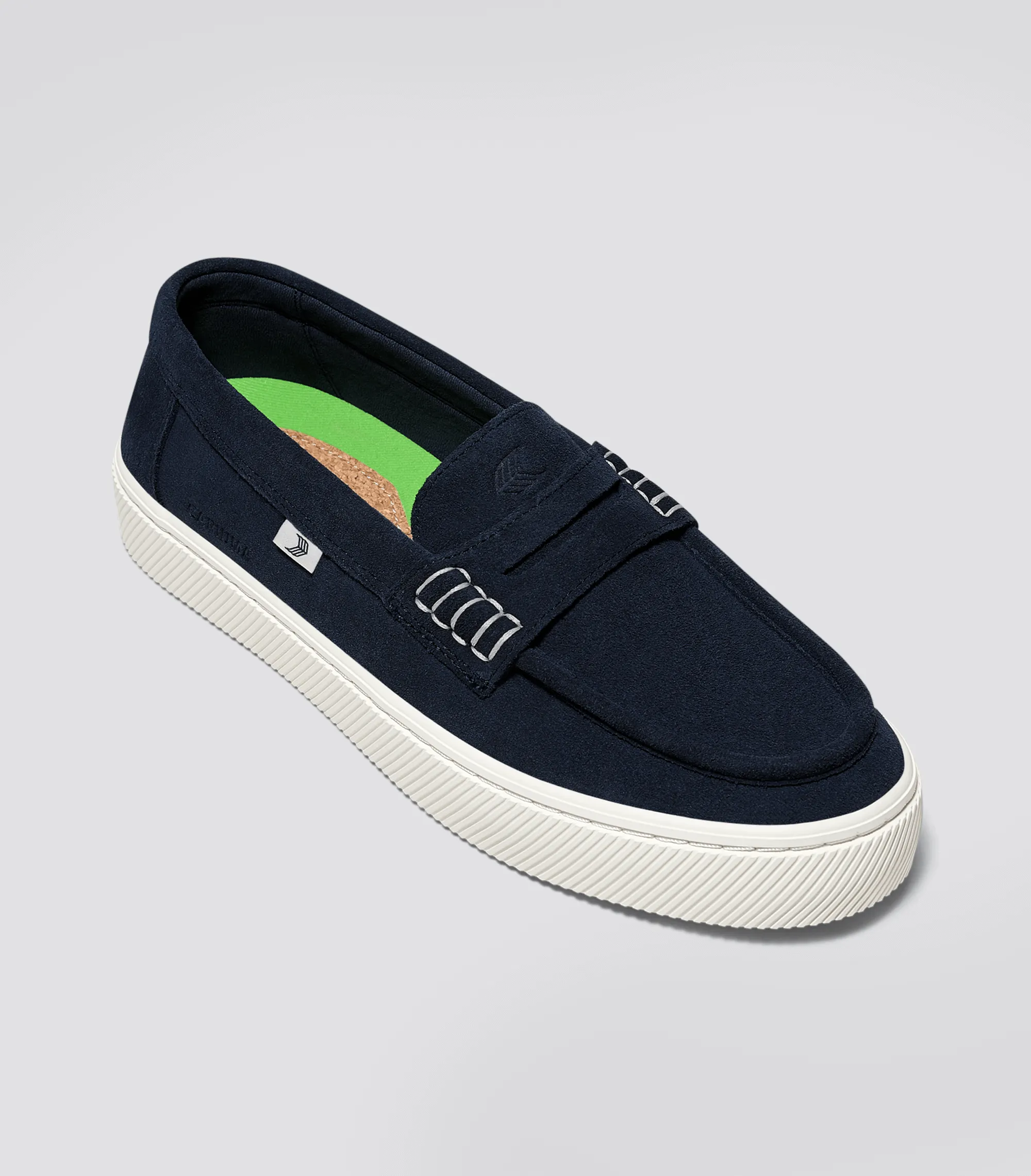 CAJU Loafer Suede Navy sold by Cariuma product image thumbnail 2