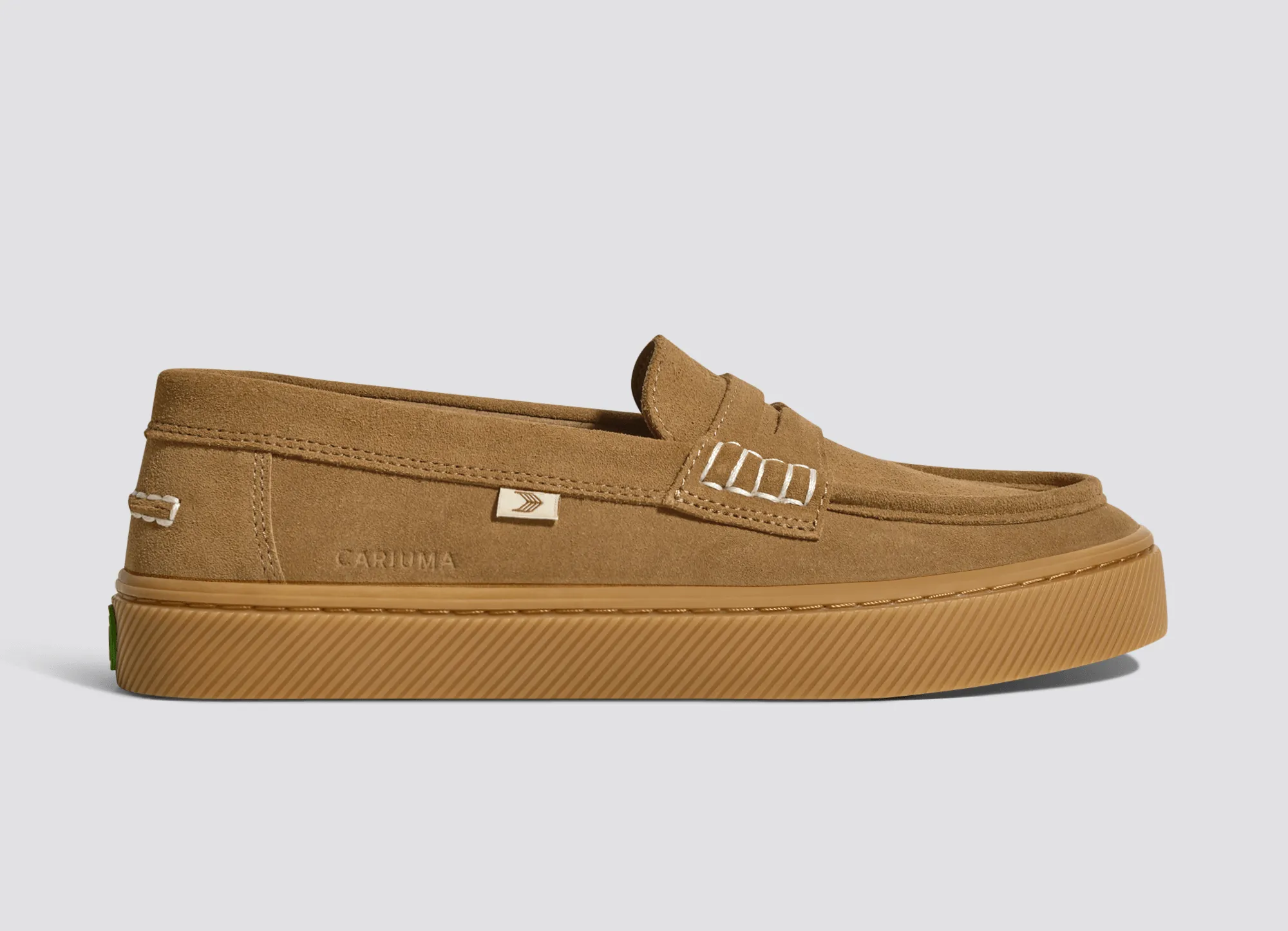 CAJU Loafer Suede Gum Camel sold by Cariuma product image thumbnail 3