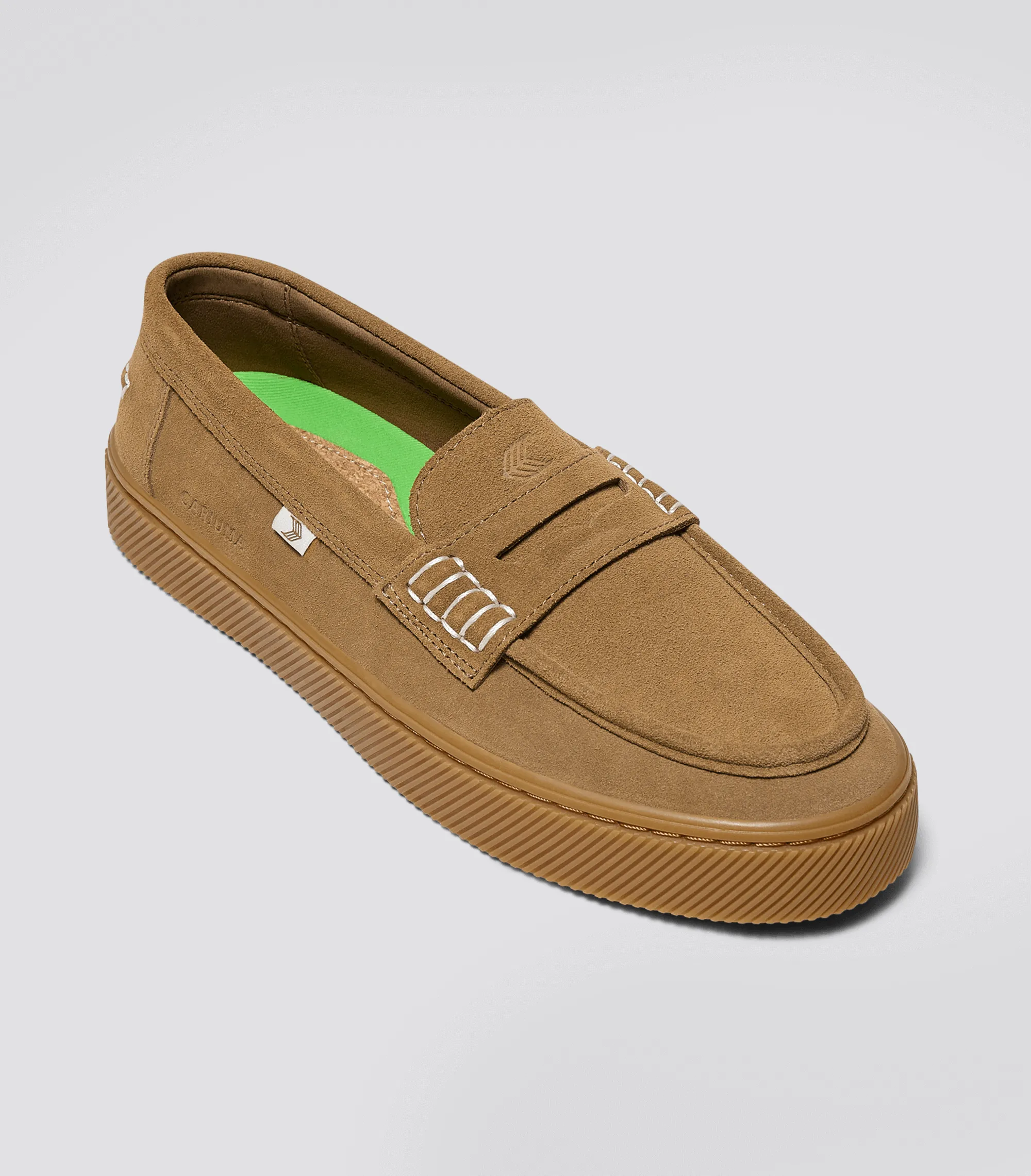CAJU Loafer Suede Gum Camel sold by Cariuma product image thumbnail 2