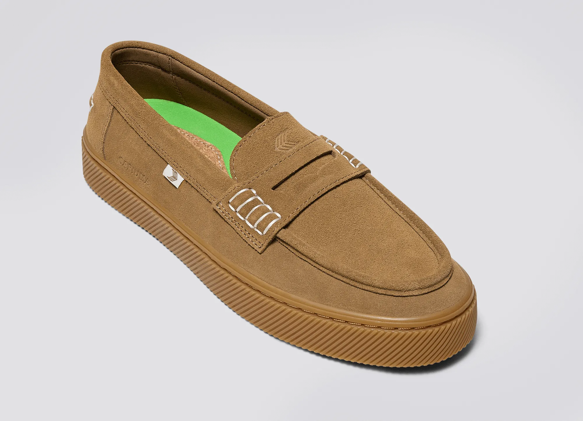 CAJU Loafer Suede Gum Camel sold by Cariuma product image thumbnail 4