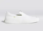 IBI SLIP-ON White Knit Sneaker sold by Cariuma