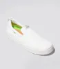 IBI SLIP-ON White Knit Sneaker sold by Cariuma