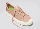 OCA Low Beige Premium Leather Sneaker sold by Cariuma
