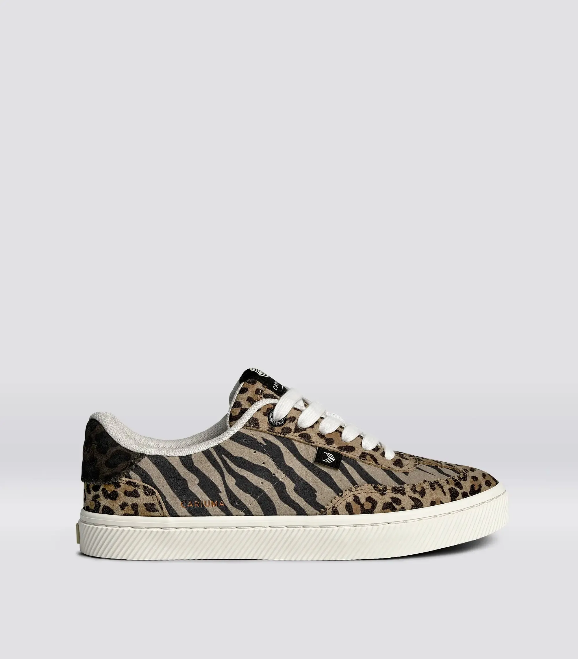 TOCA Suede Zebra Leopard Print sold by Cariuma