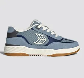 Skategoat C25 PRO Suede Mirage Blue Mesh Bright Navy Ivory Logo sold by Cariuma product image thumbnail 3