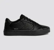 SALVAS Pebbled Leather All Black sold by Cariuma product image thumbnail 3