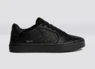 SALVAS Pebbled Leather All Black sold by Cariuma