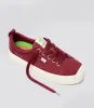 OCA Low Cabernet Suede Sneaker sold by Cariuma