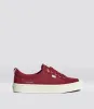 OCA Low Cabernet Suede Sneaker sold by Cariuma