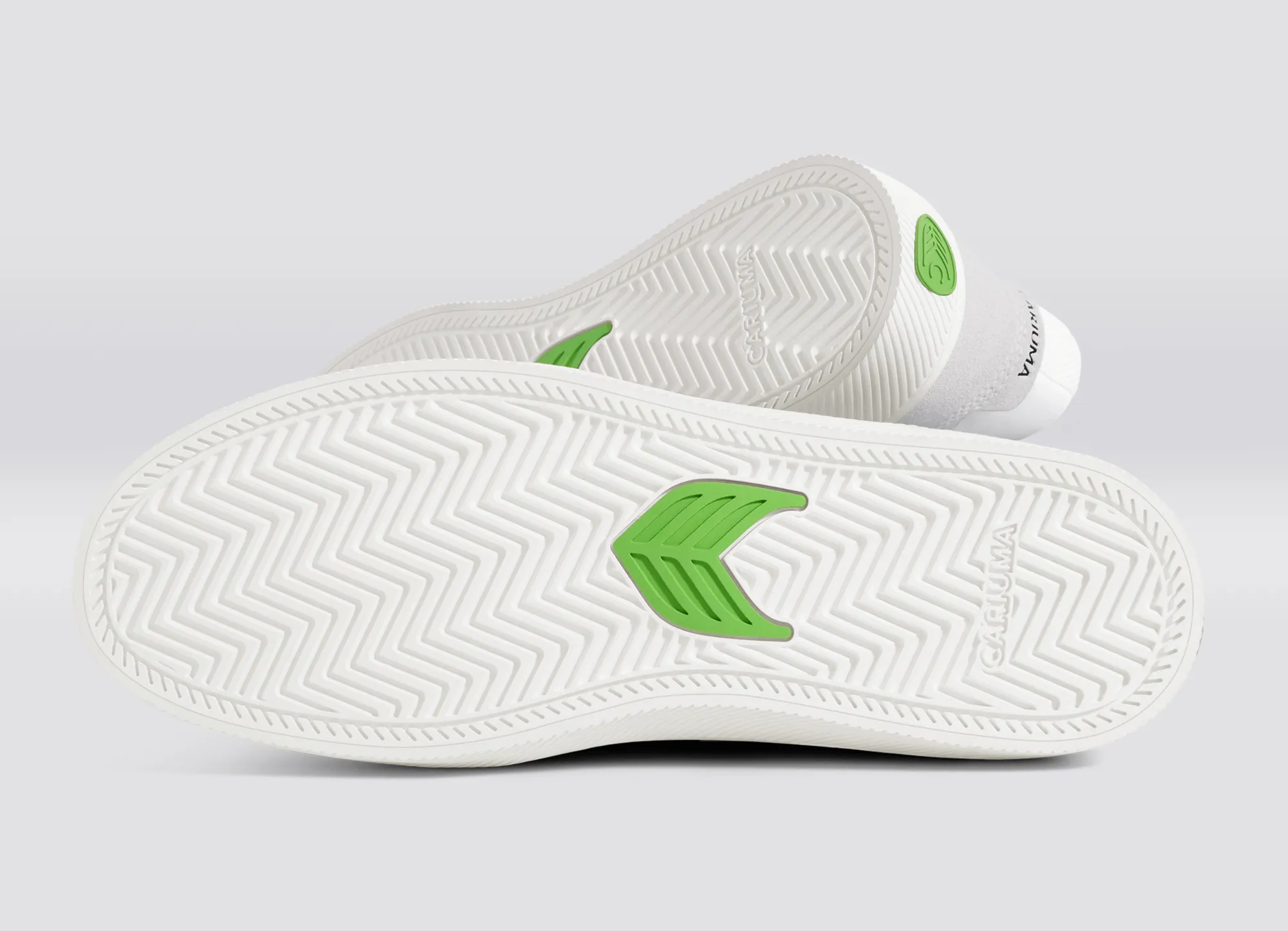 VALLELY Leather White Vintage Suede White Ice Logo sold by Cariuma product image thumbnail 5