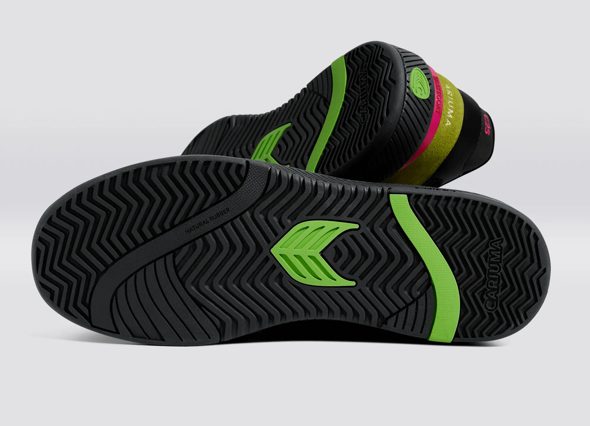 Skategoat C25 PRO Suede Lime Green Mesh Black Ivory Logo Pink sold by Cariuma product image thumbnail 5