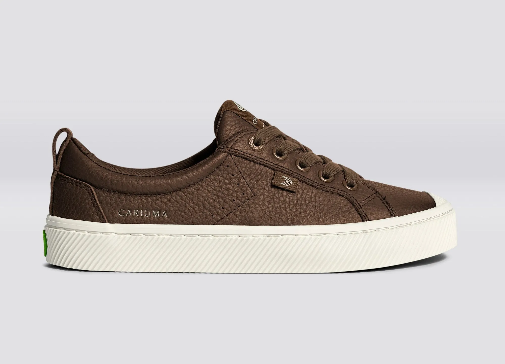 OCA Pebbled Leather Coffee Brown sold by Cariuma product image thumbnail 2