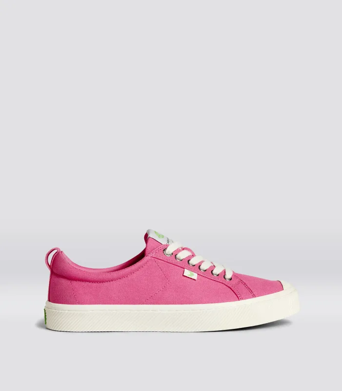 OCA Low Pink Lemonade Canvas Sneaker sold by Cariuma