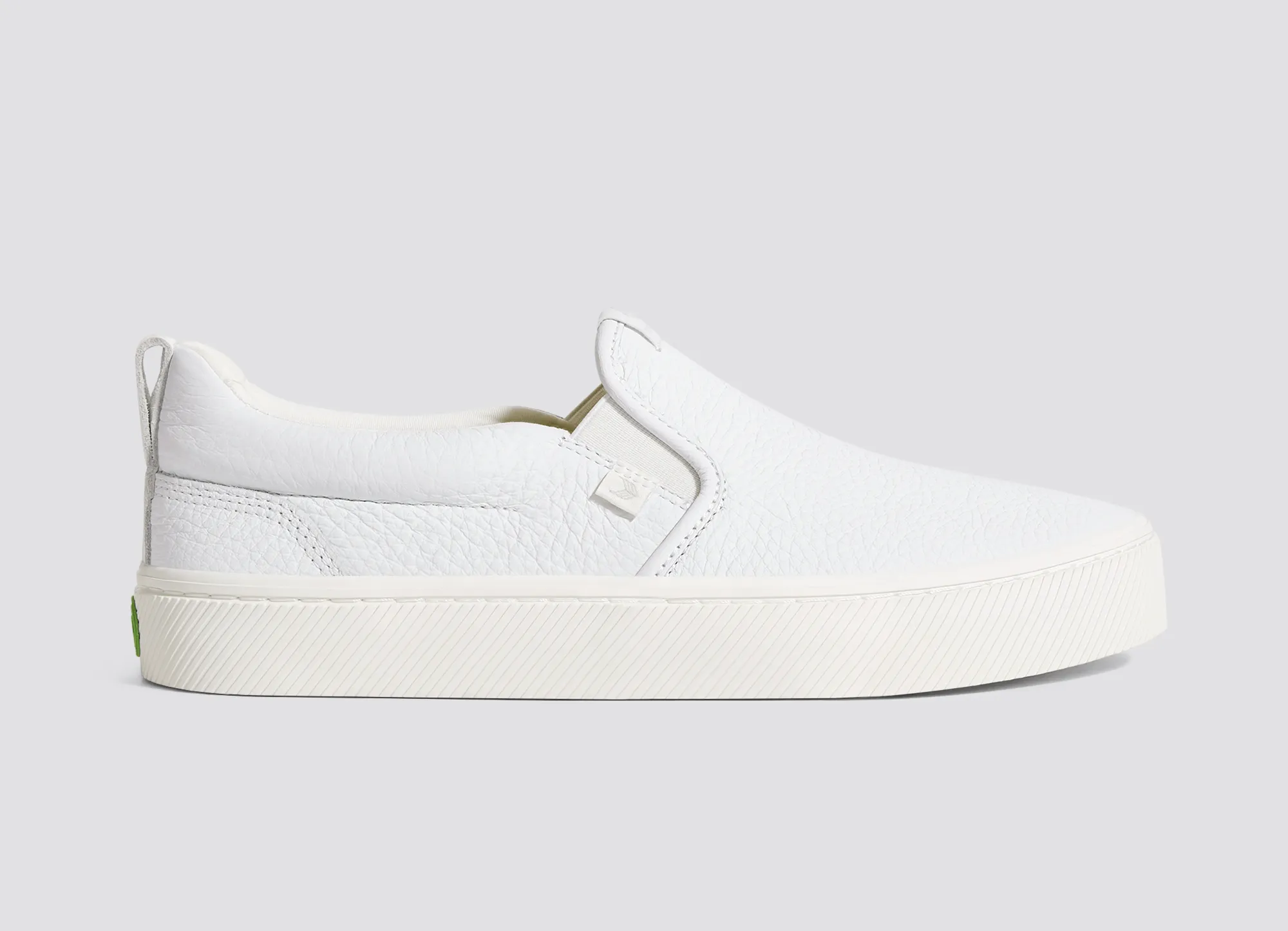 SLIP-ON Pebbled Leather White sold by Cariuma product image thumbnail 3