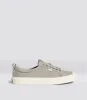 OCA Low Cloud Grey Suede Sneaker sold by Cariuma