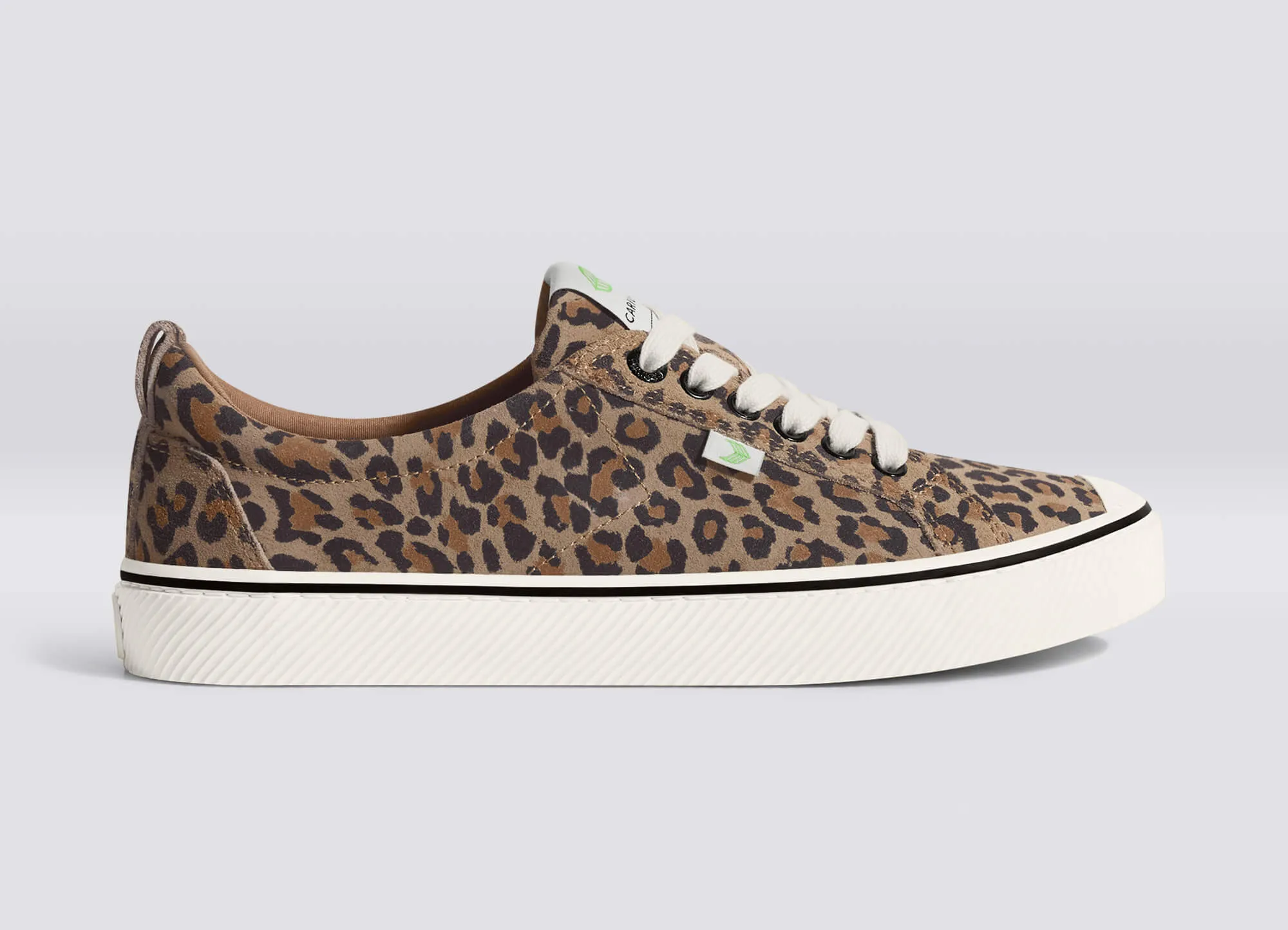 OCA Suede Stripe Leopard Print sold by Cariuma product image thumbnail 3