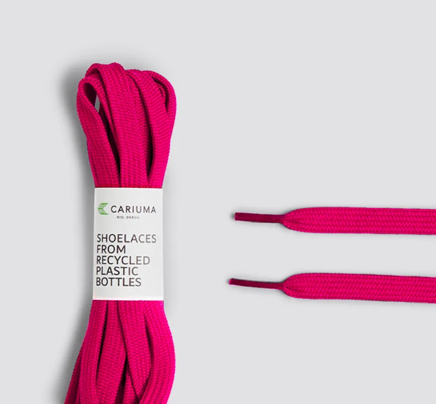 Shoe Lace IBI Pink with Pink Tip sold by Cariuma