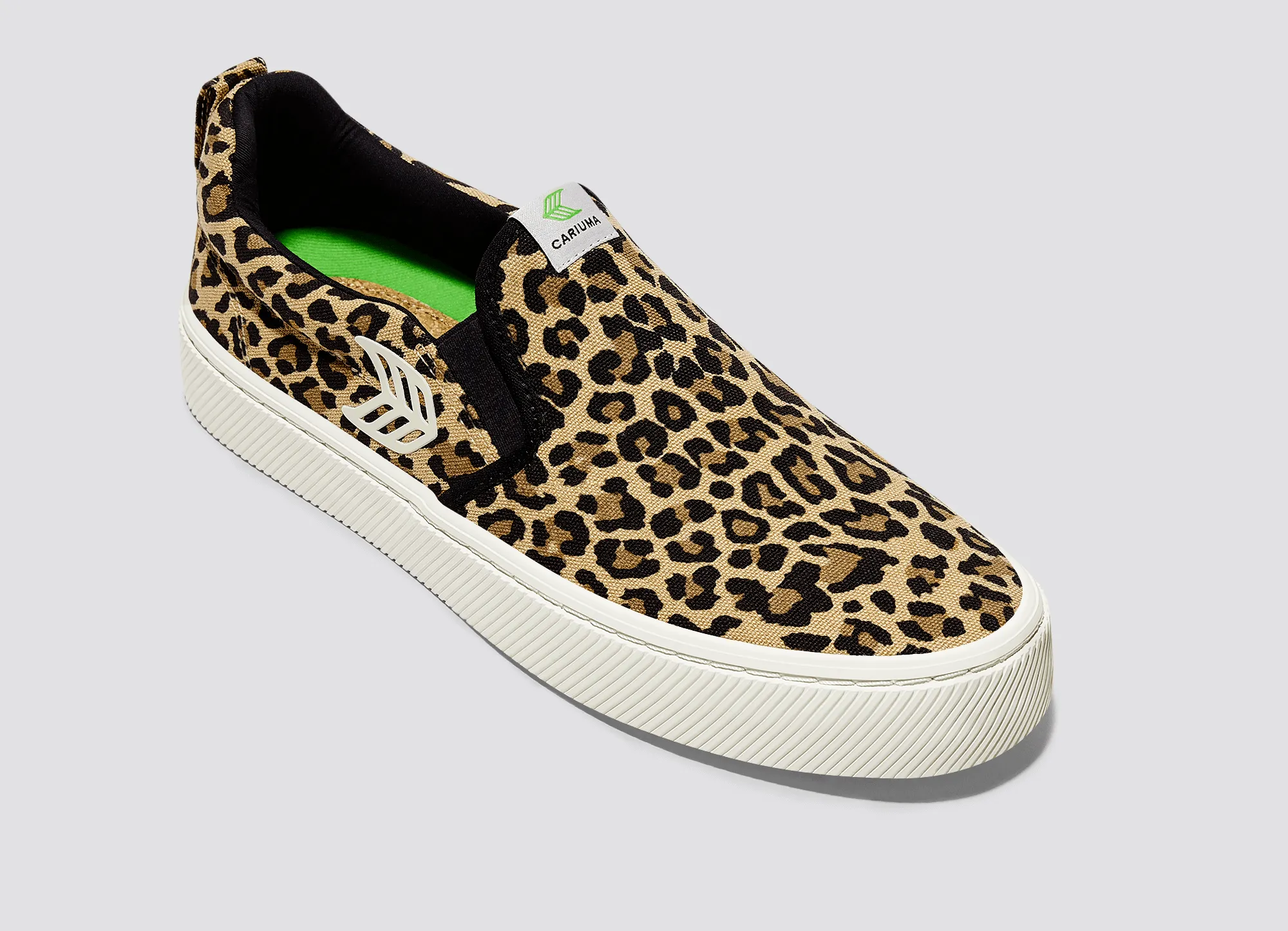 SLIP-ON Canvas Leopard Print sold by Cariuma product image thumbnail 4