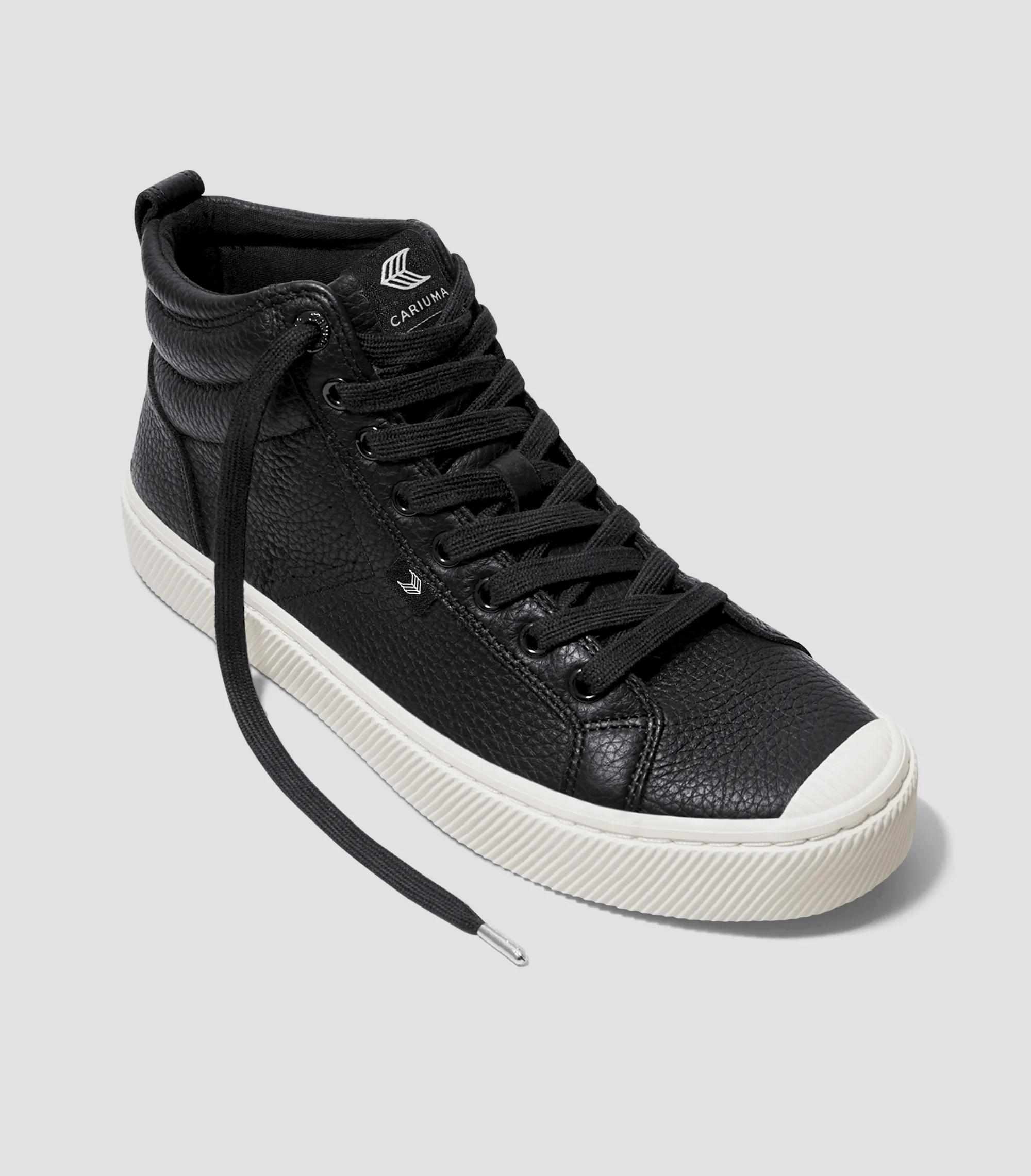 OCA High Pebbled Leather Black sold by Cariuma product image thumbnail 2