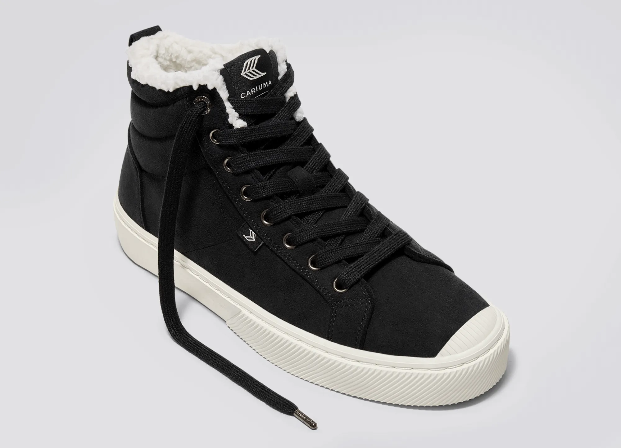 OCA THERMA High Suede All Black sold by Cariuma product image thumbnail 4