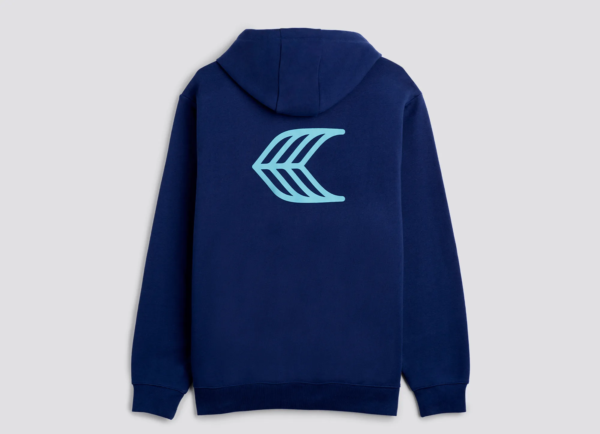 Hoodie Navy with Blue Logo sold by Cariuma product image thumbnail 3