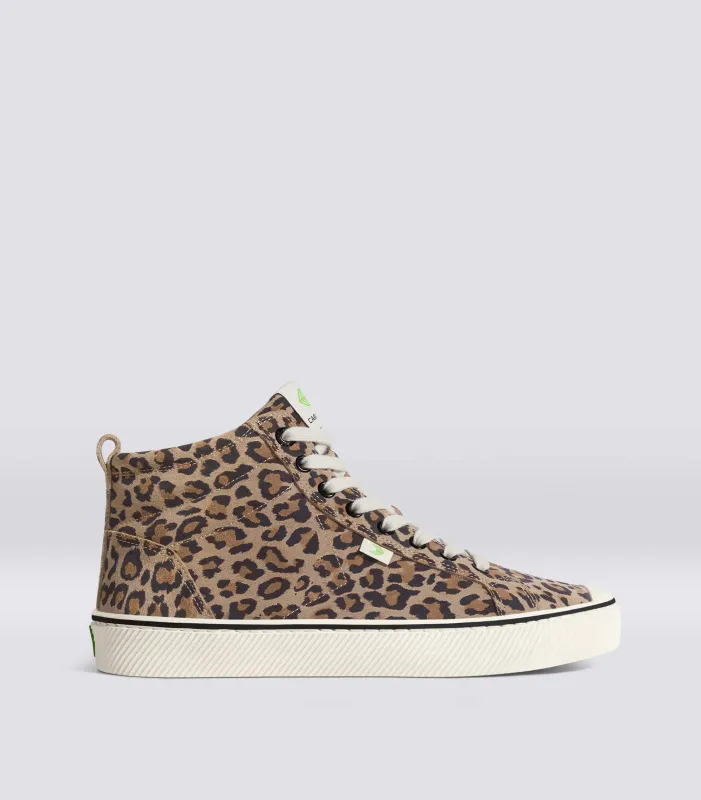 OCA High Suede Stripe Leopard sold by Cariuma