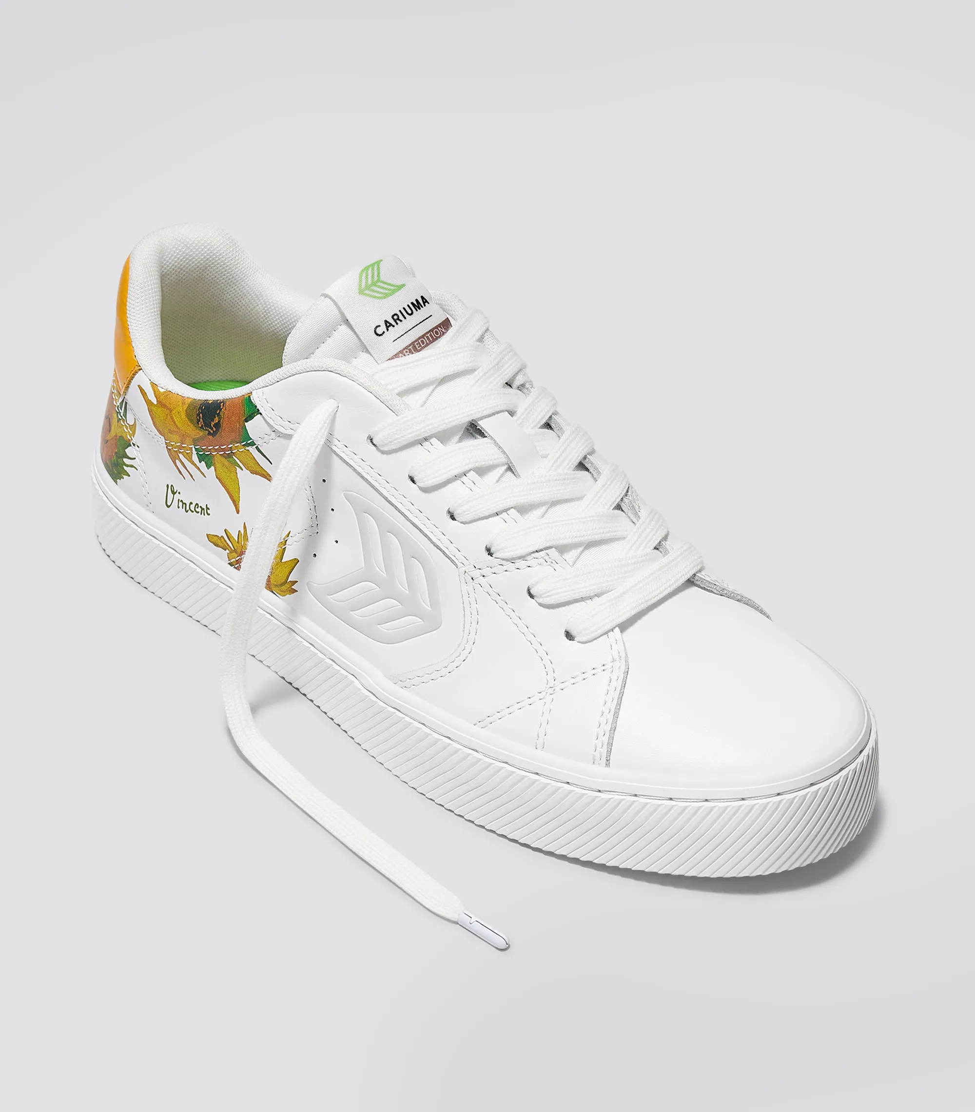 VGM SALVAS Leathe White Sunflowers sold by Cariuma product image thumbnail 2