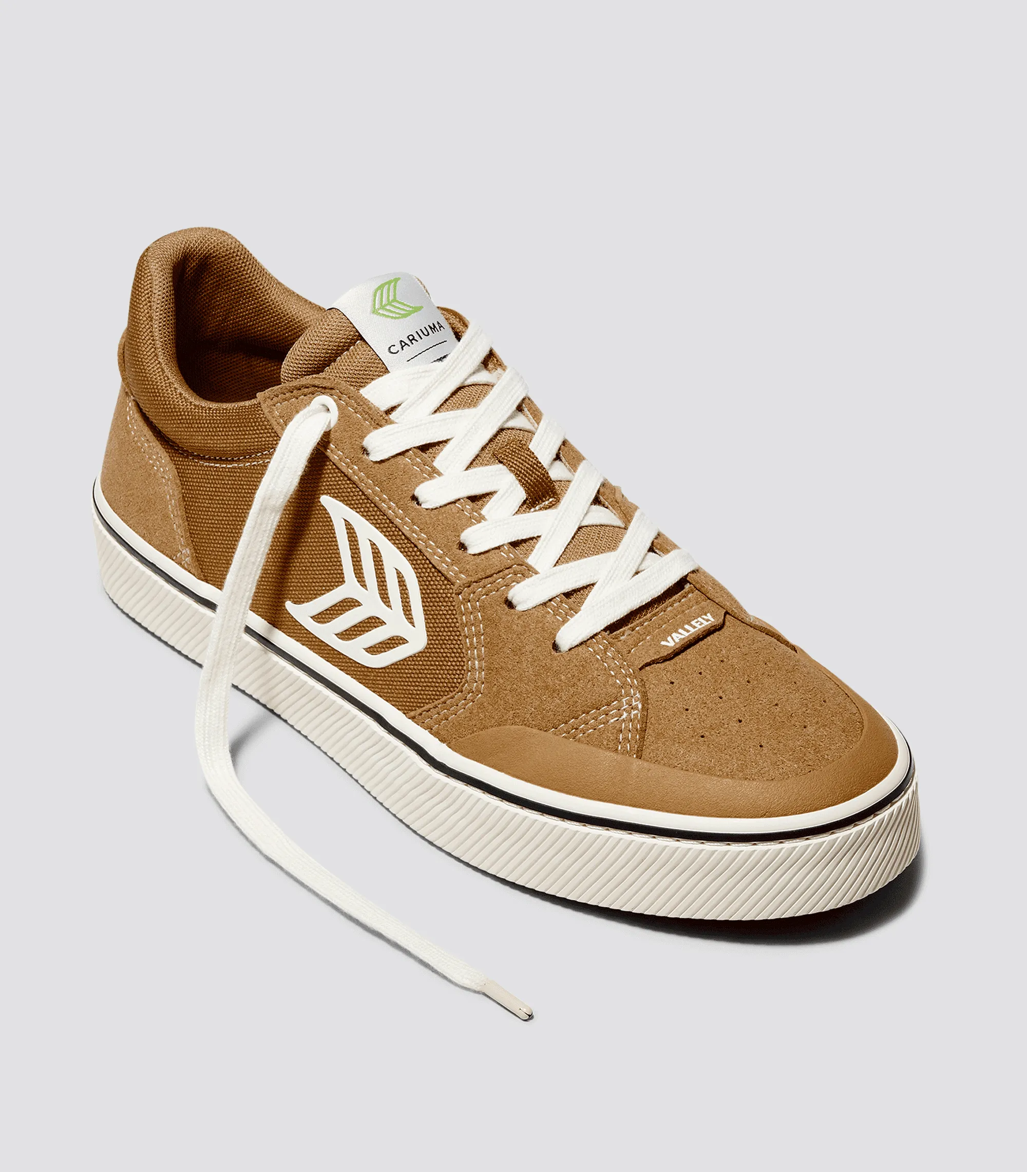 VALLELY PRO Suede and Cordura Camel Ivory Logo sold by Cariuma product image thumbnail 2
