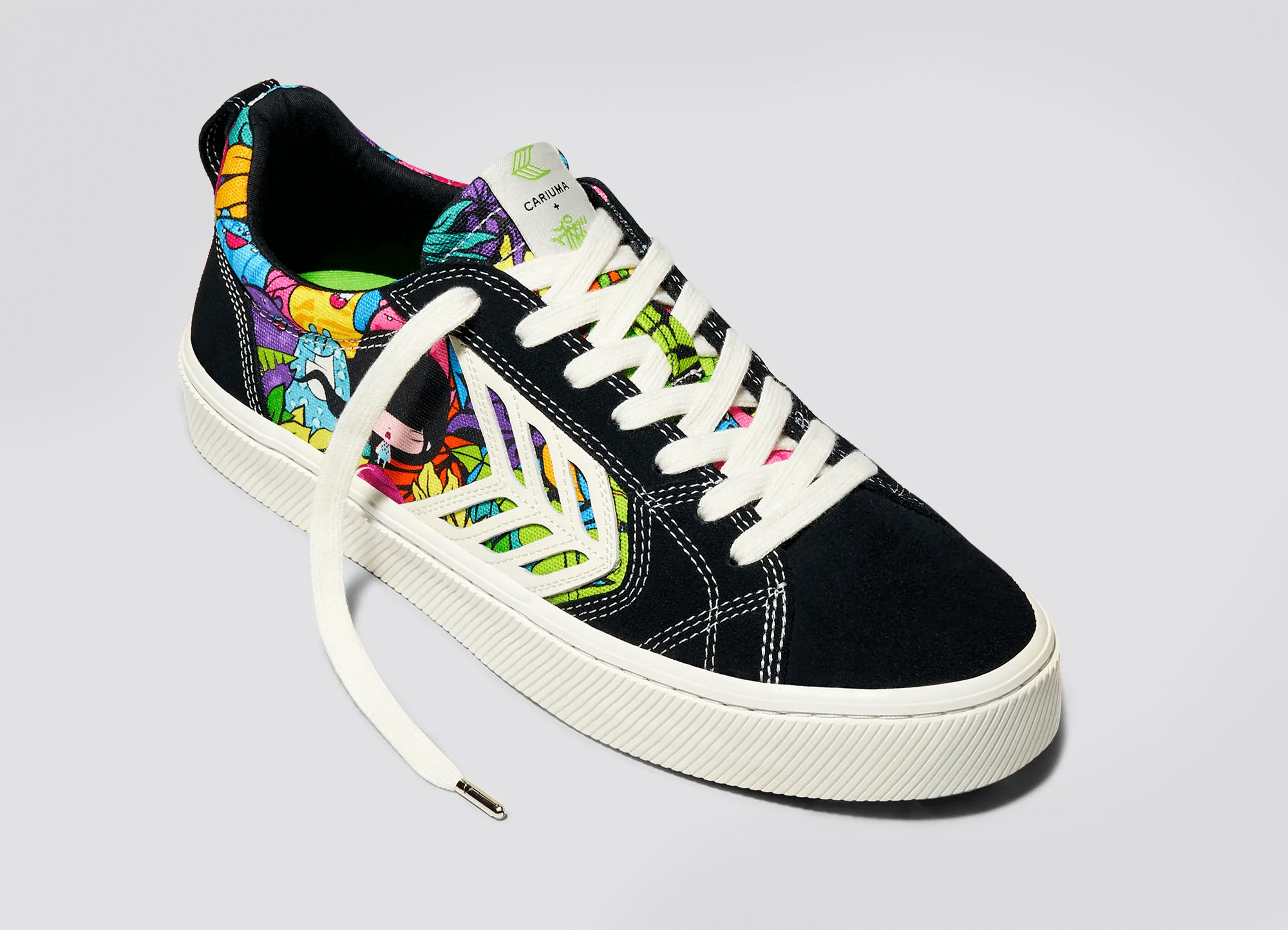 CATIBA PRO Suede Black Canvas Toz sold by Cariuma product image thumbnail 4