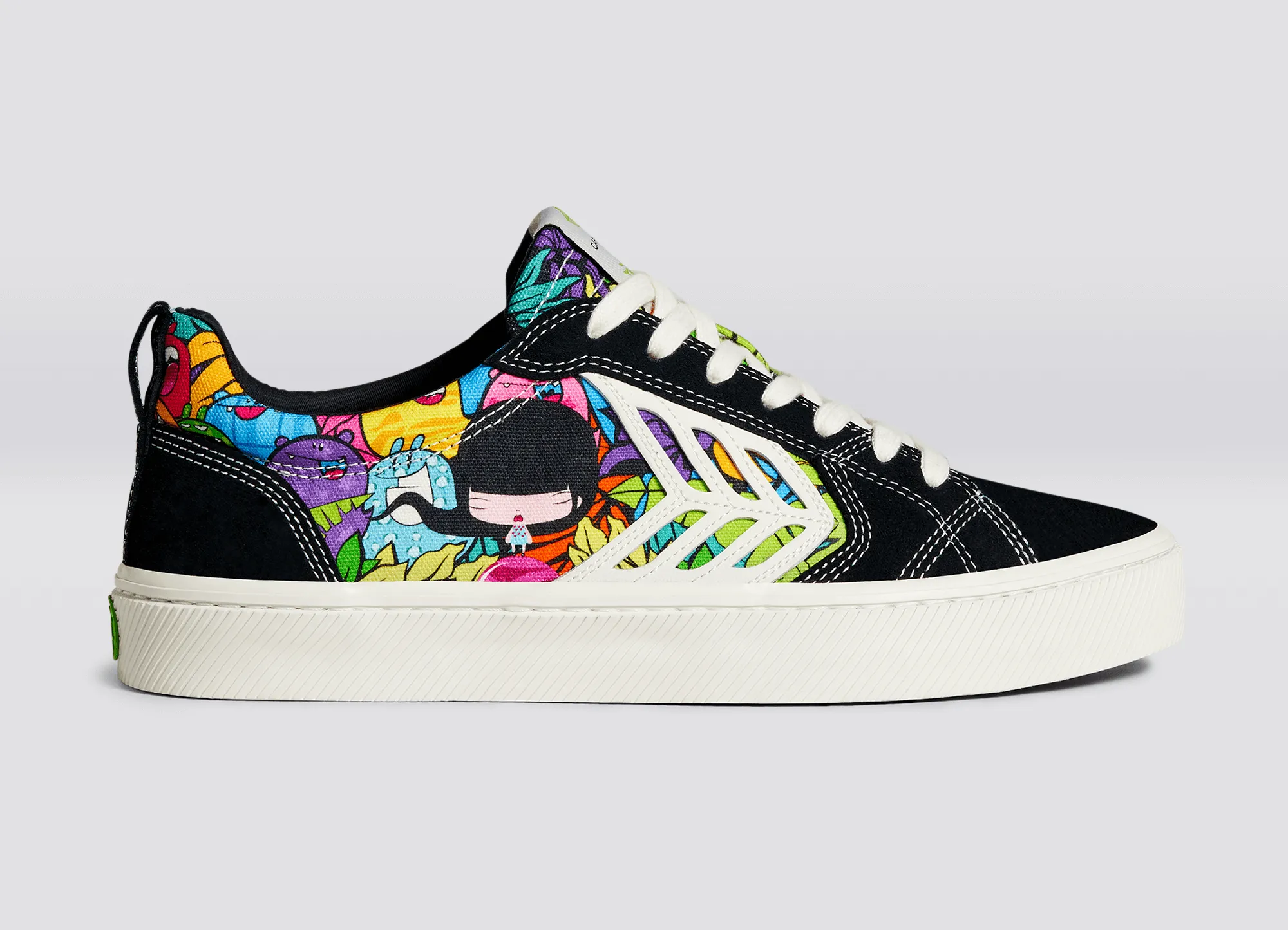 CATIBA PRO Suede Black Canvas Toz sold by Cariuma product image thumbnail 3