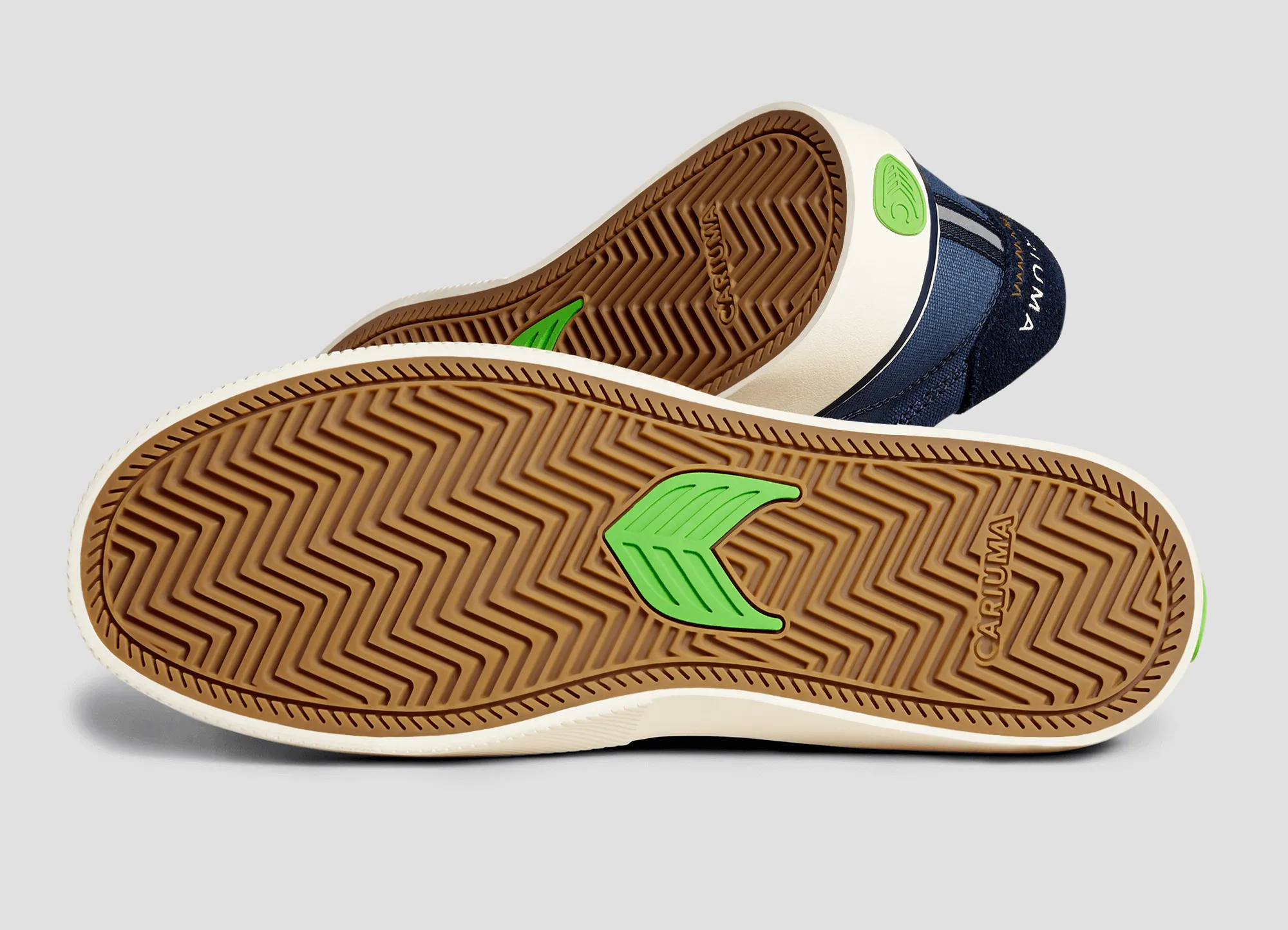 NAIOCA PRO Suede Navy Canvas Shadow Blue Ivory Logo sold by Cariuma product image thumbnail 4