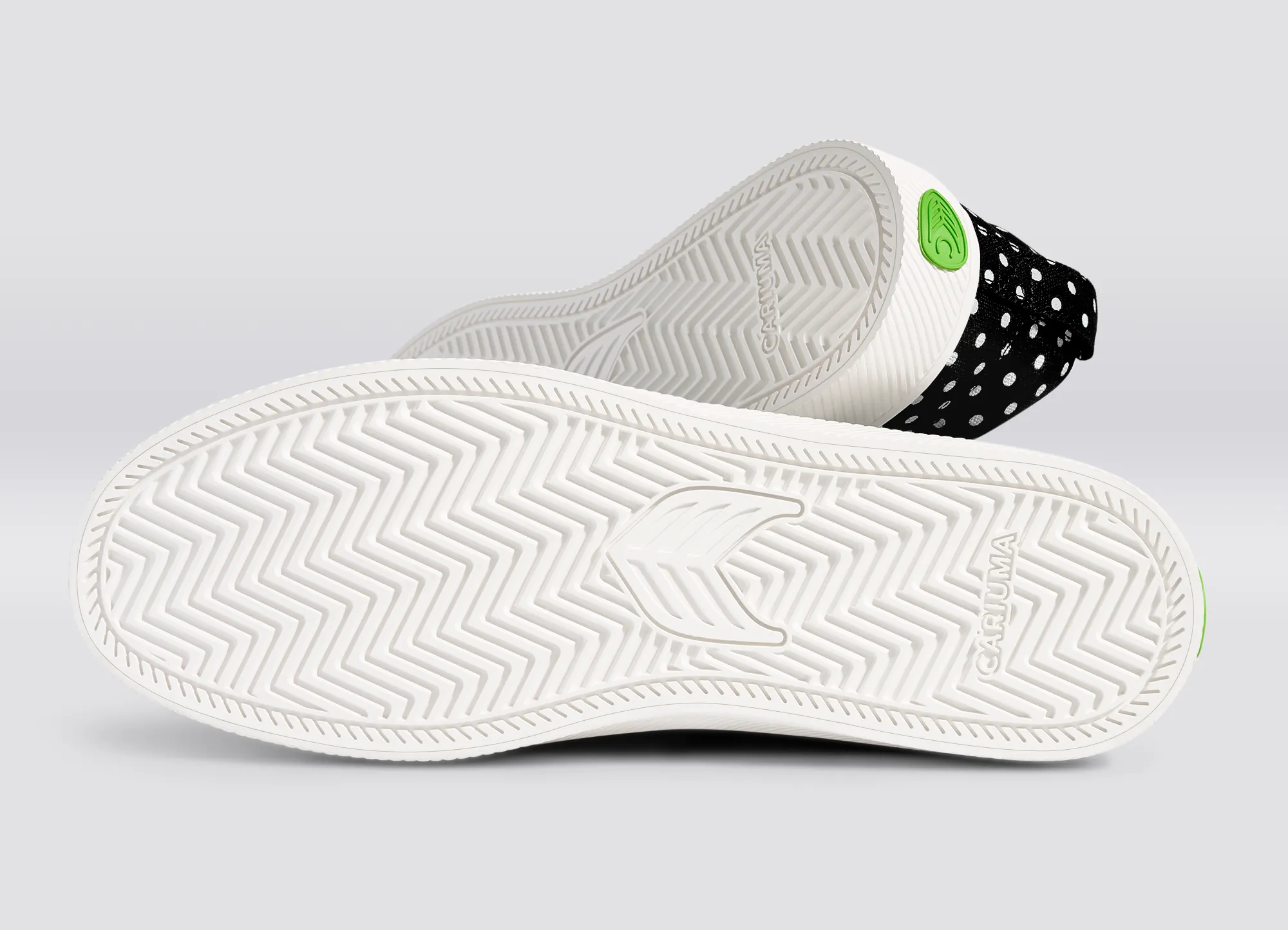 SLIP ON Black Canvas White Polka Dots Sneaker Men sold by Cariuma product image thumbnail 5