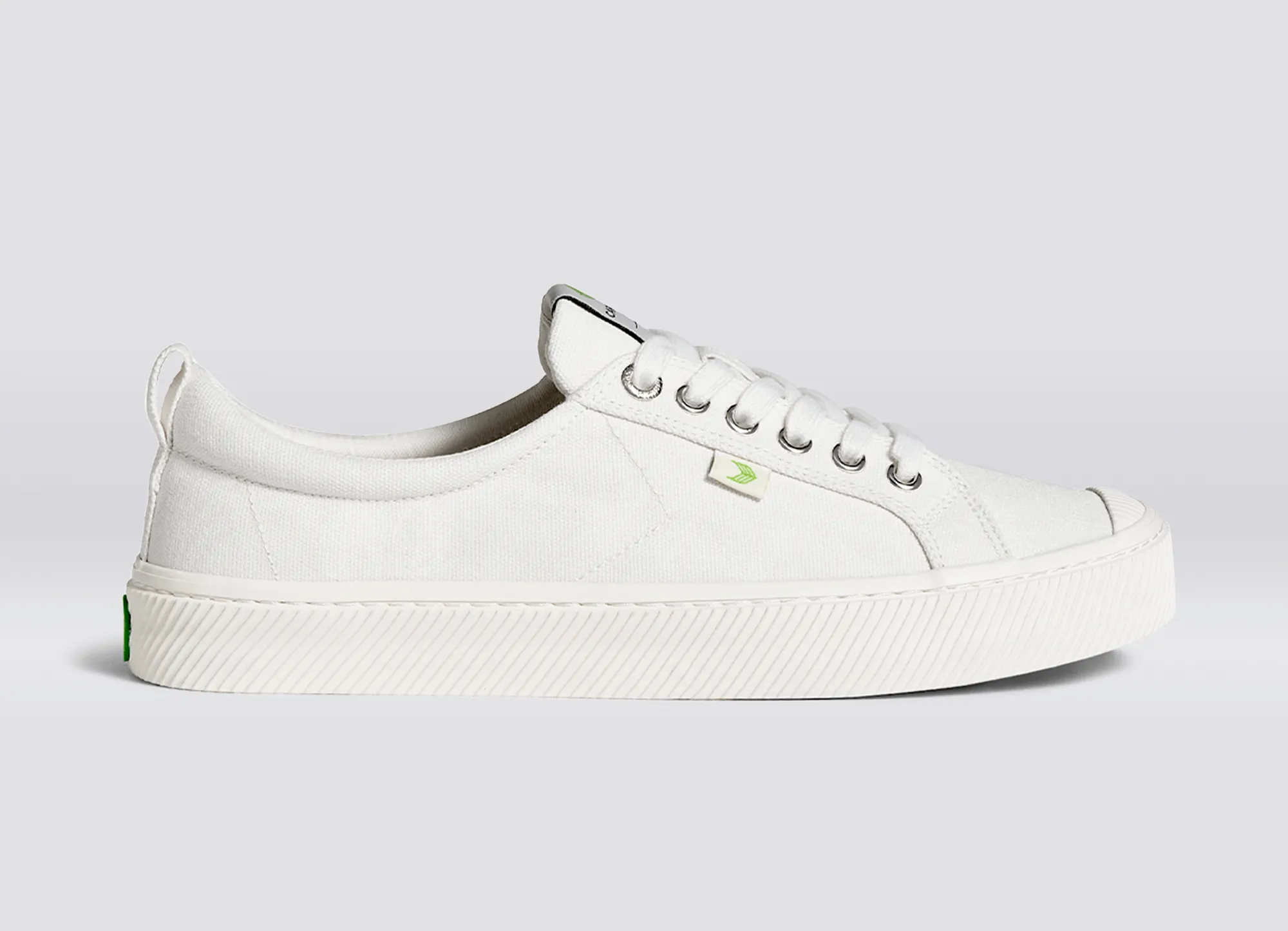 CUSTOM OCA Low Off-White Canvas Sneaker Women sold by Cariuma product image thumbnail 4