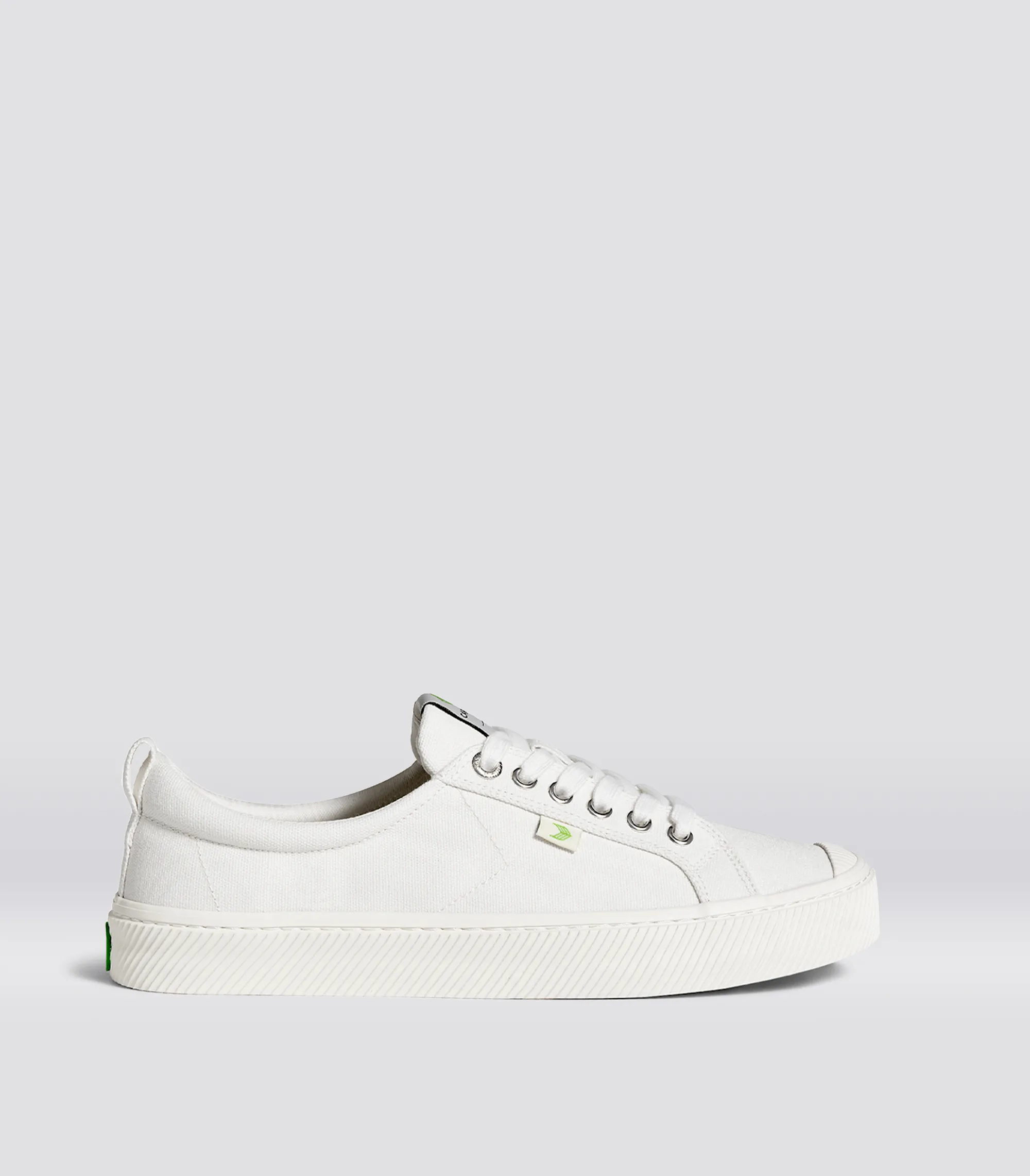 CUSTOM OCA Low Off-White Canvas Sneaker Women sold by Cariuma