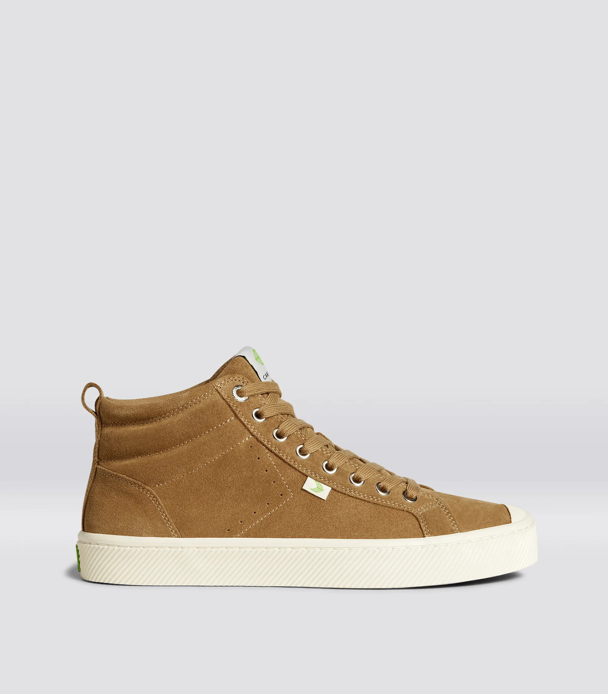 OCA High Camel Suede Sneaker Women sold by Cariuma