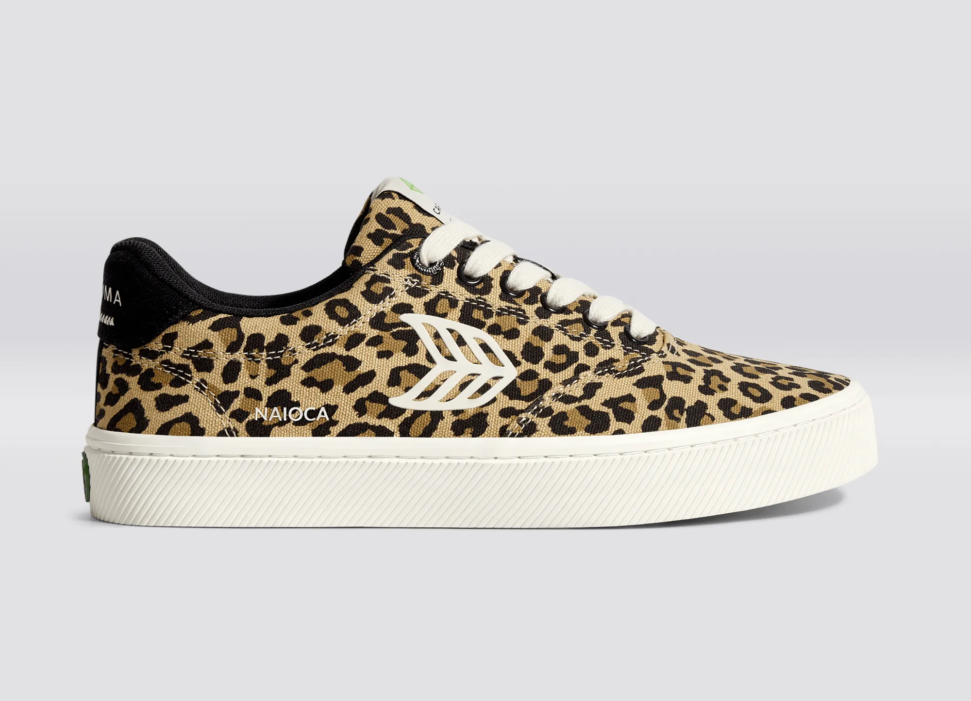 NAIOCA Leopard Print Canvas Sneaker Women sold by Cariuma product image thumbnail 3