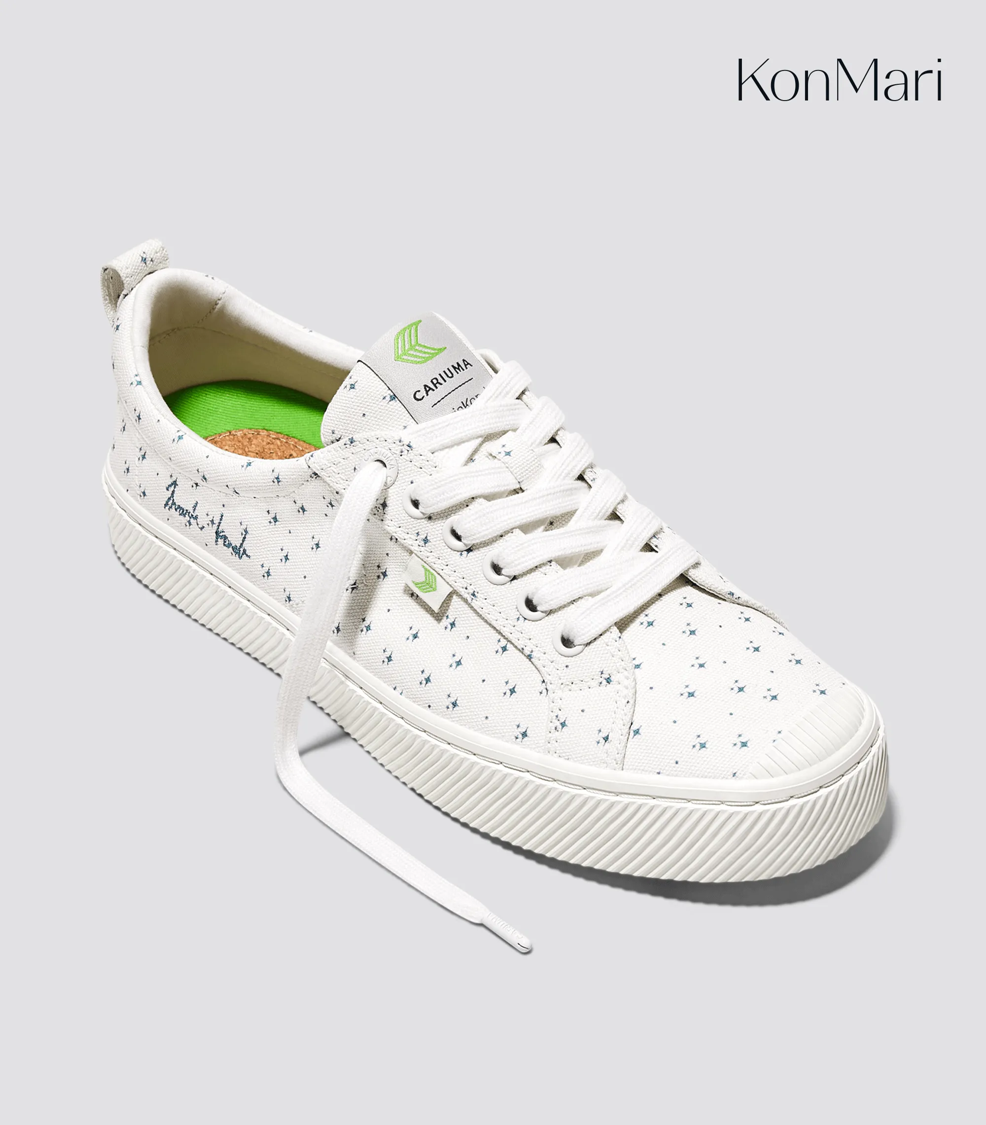 Marie Kondo OCA Low Off White Canvas Sneaker Men sold by Cariuma product image thumbnail 2