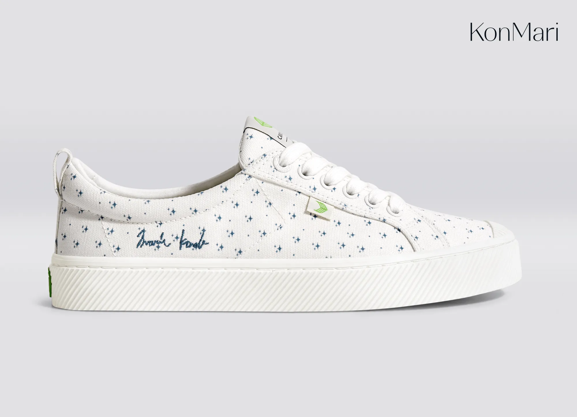 Marie Kondo OCA Low Off White Canvas Sneaker Men sold by Cariuma product image thumbnail 3