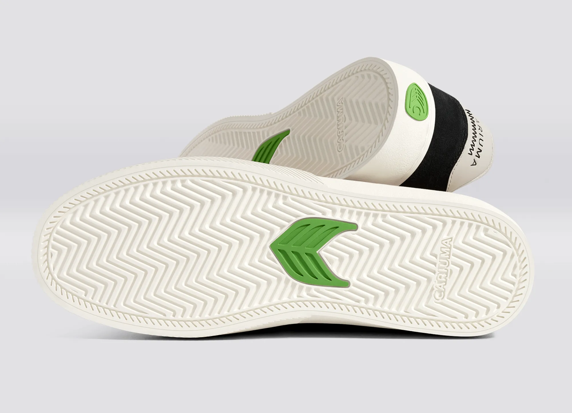 NAIOCA Black Suede Ivory Logo Sneaker Men sold by Cariuma product image thumbnail 5