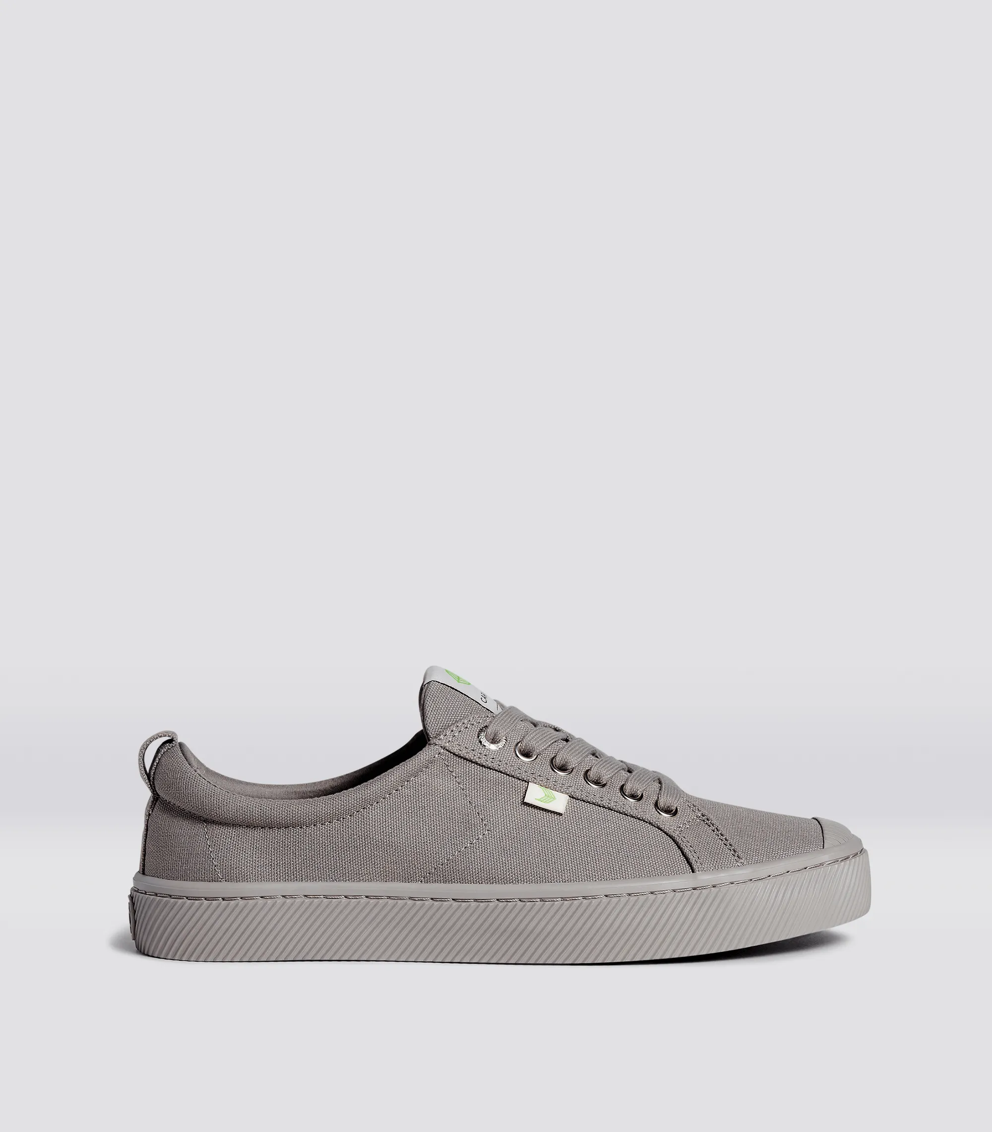 OCA Low All Mystic Grey Canvas Sneaker Women sold by Cariuma