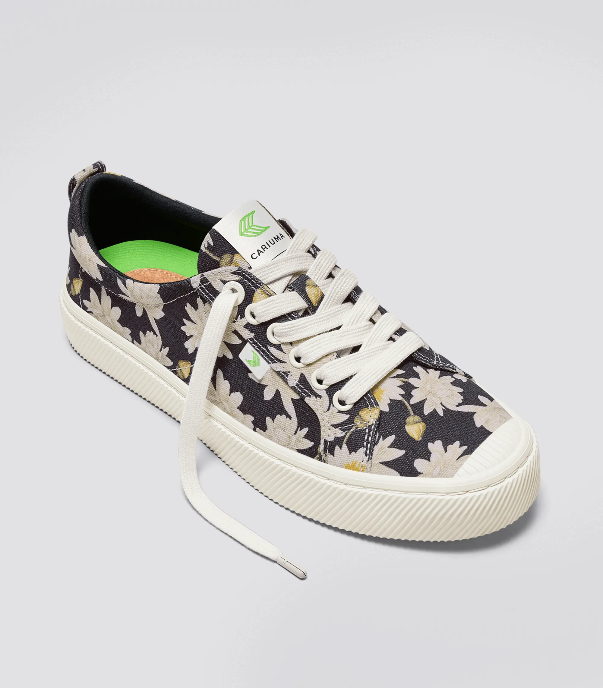 OCA Low Black Canvas Giant Lilies Sneaker Women sold by Cariuma product image thumbnail 2