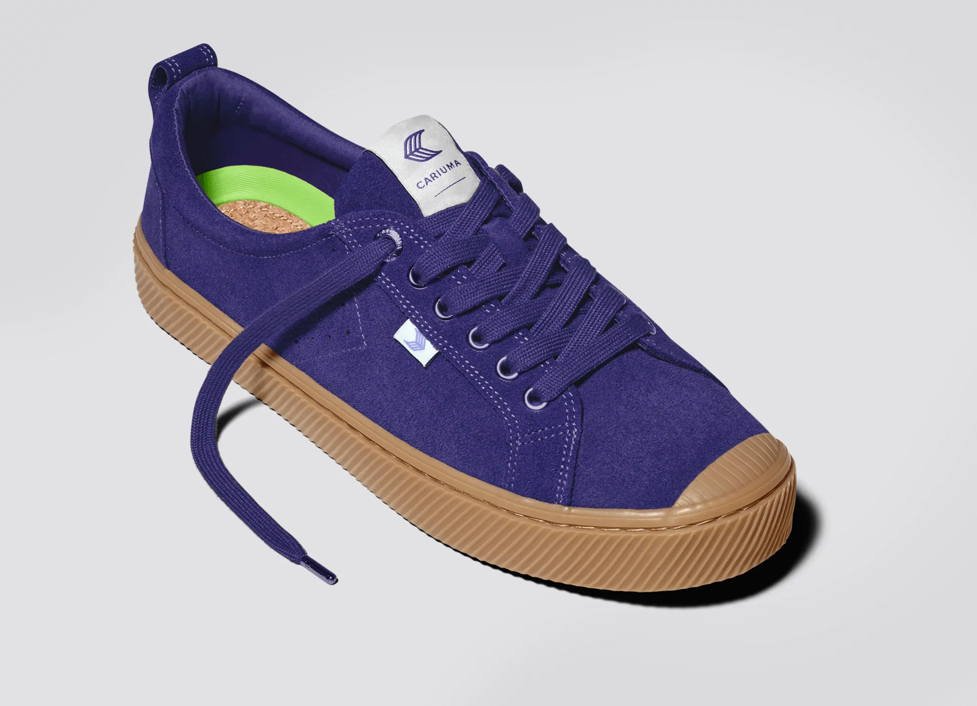 OCA Low Gum Liberty Purple Suede Sneaker Women sold by Cariuma product image thumbnail 4