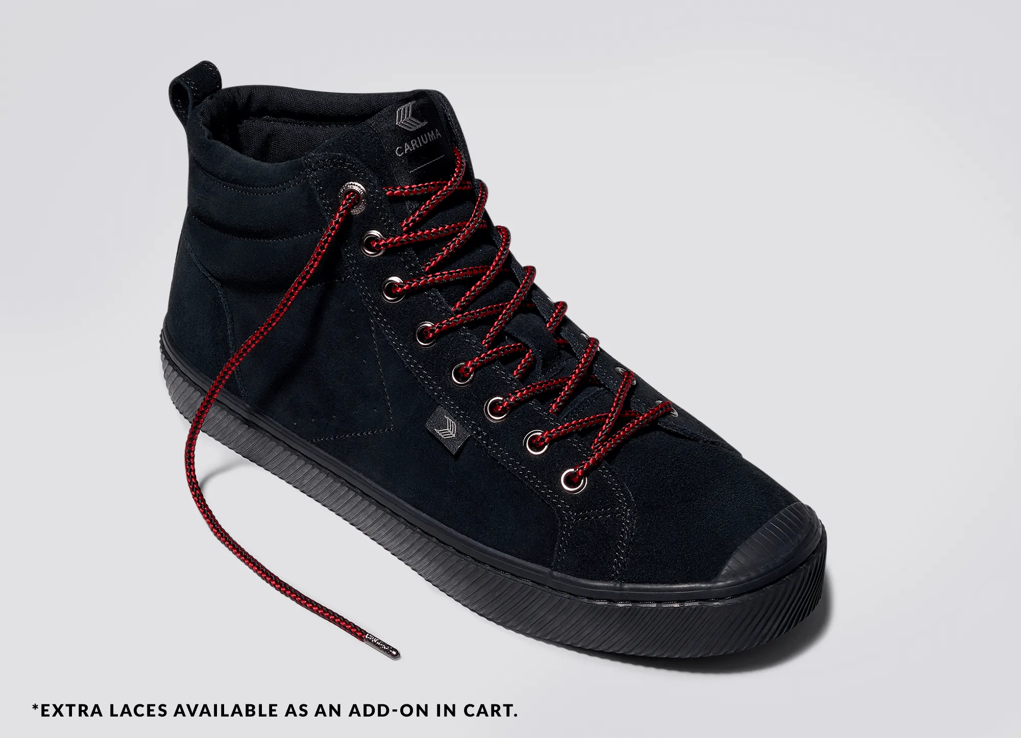 OCA High All Black Suede Sneaker Men sold by Cariuma product image thumbnail 4