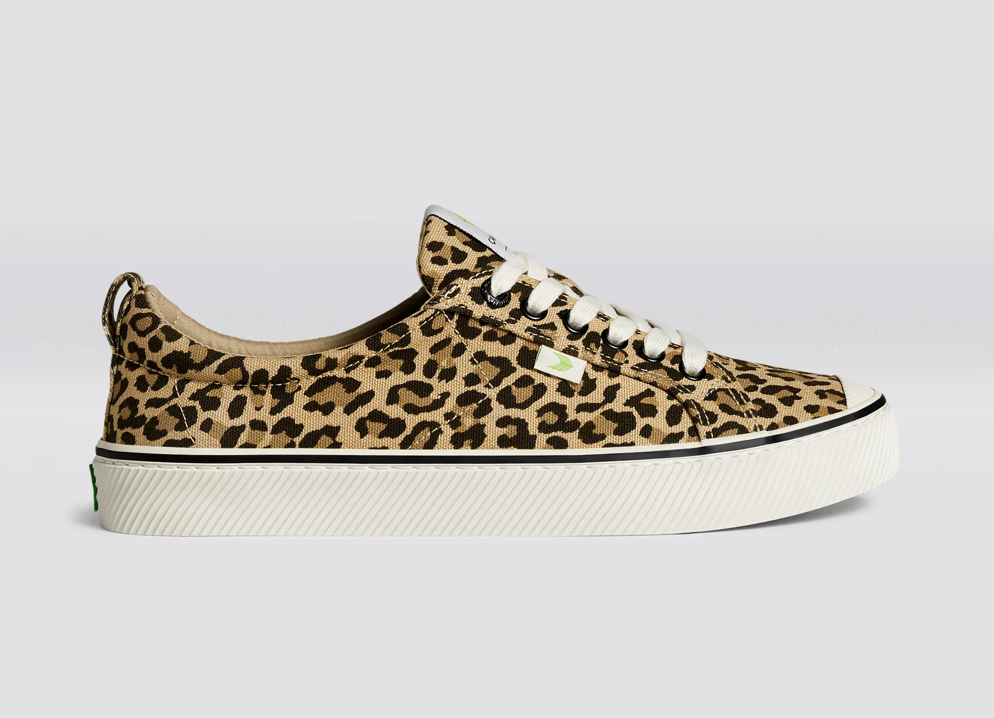 OCA Low Stripe Leopard Print Canvas Sneaker Women sold by Cariuma product image thumbnail 3