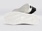 SLIP-ON Quilt Black Premium Leather Sneaker Women sold by Cariuma