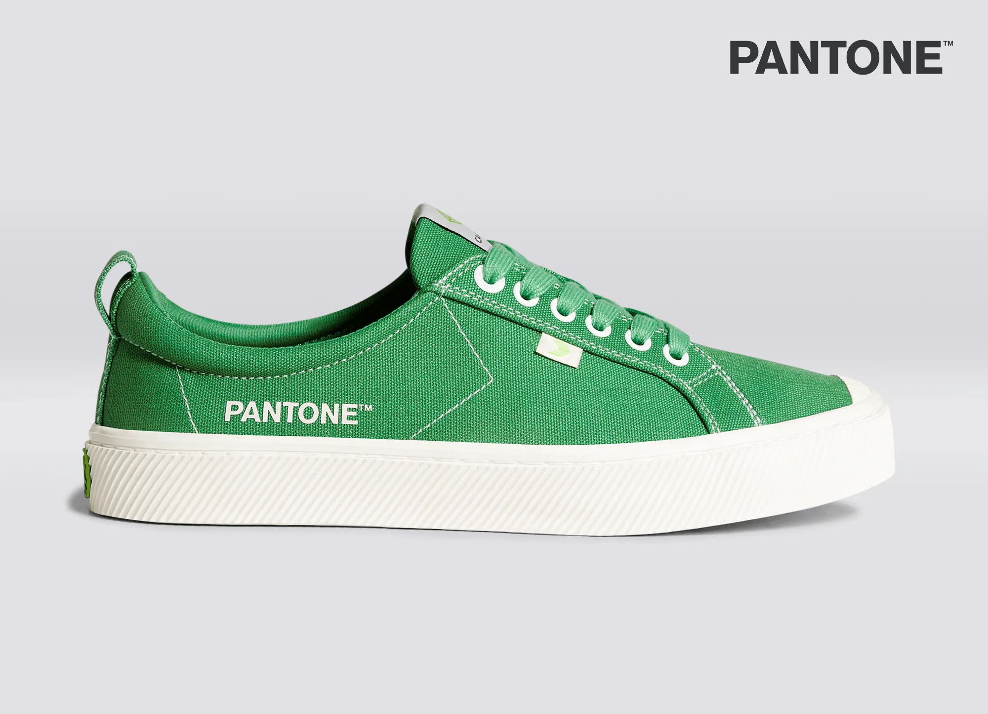 OCA Low Pantone Greenbriar Canvas Contrast Thread Sneaker Men sold by Cariuma product image thumbnail 3