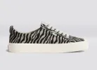 OCA Low Zebra Print Canvas Sneaker Men sold by Cariuma