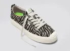 OCA Low Zebra Print Canvas Sneaker Men sold by Cariuma