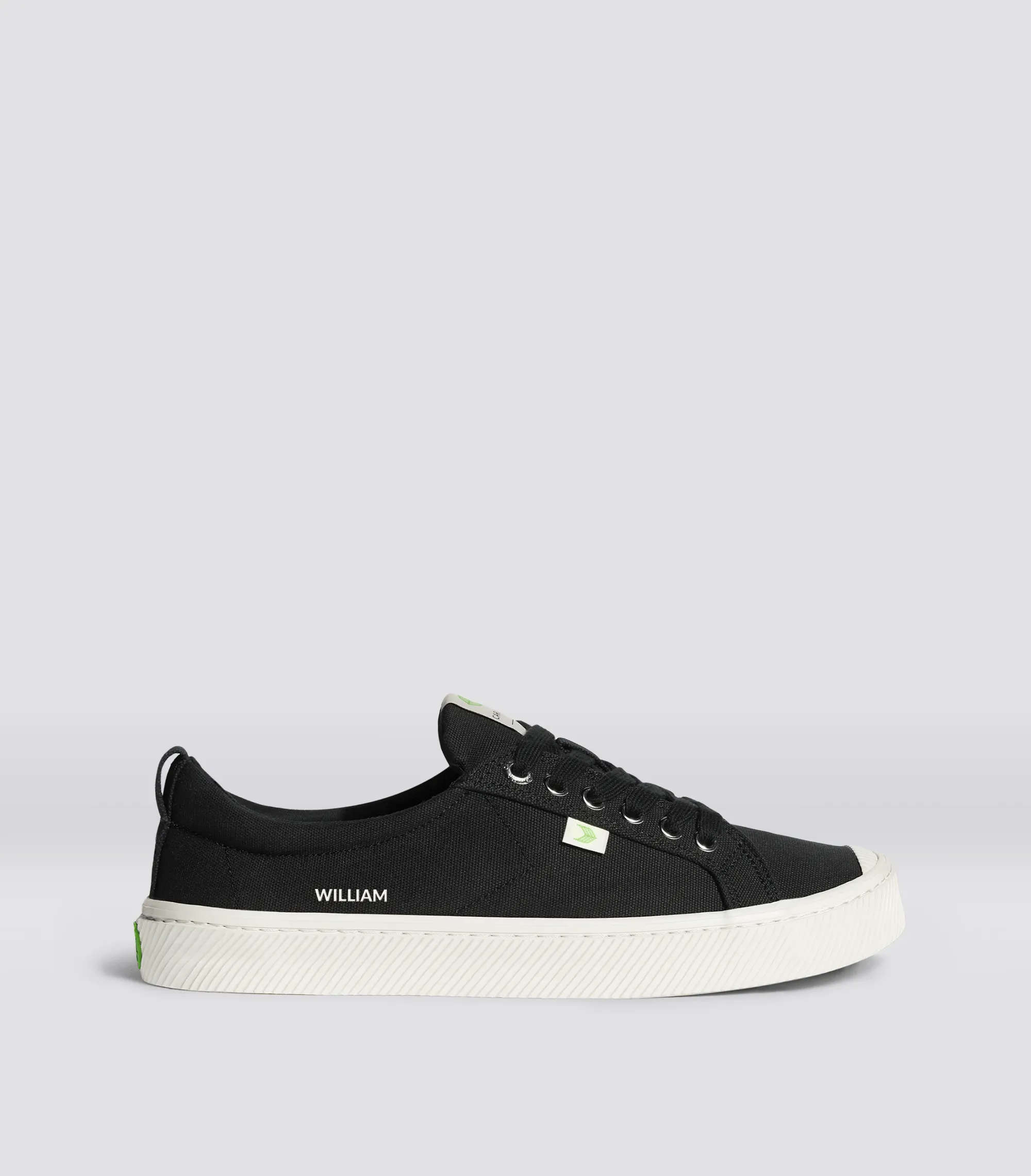 CUSTOM OCA Low Black Canvas Sneaker Men sold by Cariuma product image thumbnail 2
